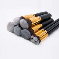 10PCS Foundation Eye Shadow Custom Makeup Brush for Christmas Gift